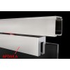 Sliding glass door system VETRO 40 CORSA with finish for handles up to 80 kg