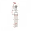 FLUID CLASSIC Ar 1 virzienu "Soft close" līdz 80 kg