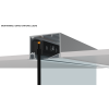 Sliding glass door system SAHECO BLOQ SV-Q110 up to 110 kg