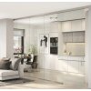 Sliding glass door system SAHECO BLOQ SV-Q110 up to 110 kg