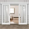 SAHECO synchronized opposite 2 door system up to 90 kg
