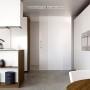 Hidden sliding glass door system SOLO VETRO LIGHT with "SOFT CLOSE" up to 80 kg