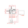Sliding glass door system MICRO 50 to 80 kg