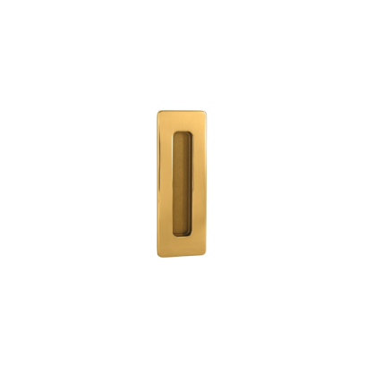 Sliding door handle TUPAI 4181 Q — polished brass