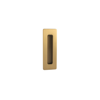 Sliding door handle TUPAI 4181 Q — matt brass