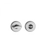 WC thumbturn TUPAI 806 R 03 — polished chrome