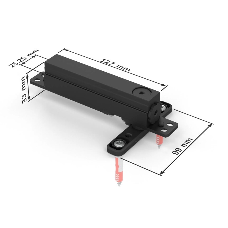 Pendulum PORTA PIVOT hinge STEALTHPIVOT NL