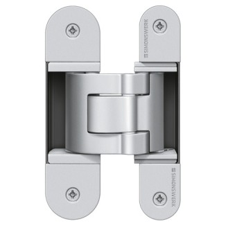 Slēptās eņģes TECTUS TE 311 3D FVZ 40 — matēts hroms (60 kg)
