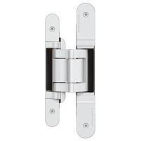 Slēpta eņģe durvīm ar pārklājumu TECTUS TE 380 3D — balts (60 kg)