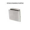 Glass door lock with handle TUPAI 4013 — stainless steel
