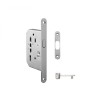 Sliding door lock 60/50 BB — polished chrome