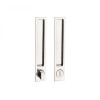 Sliding door handle PAMAR 1096 Z WC — polished chrome