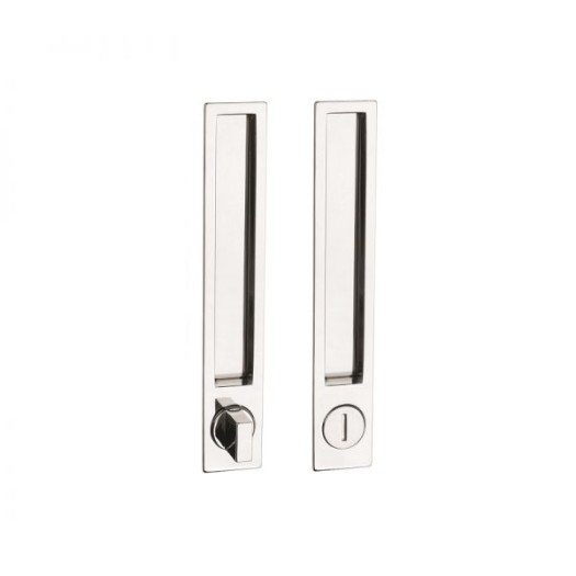Sliding door handle PAMAR 1096 Z WC — polished chrome