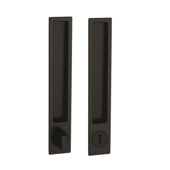 Sliding door handle PAMAR 1096 Z WC — black