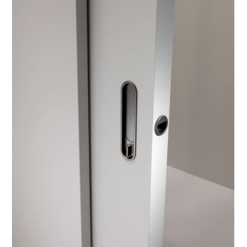Bīdāmo durvju rokturis PAMAR 2647 Z WC — matēts hroms