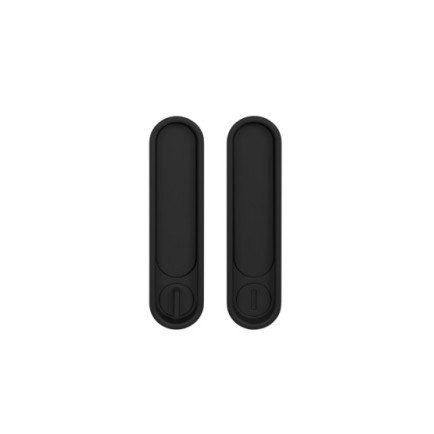 Sliding door handle PAMAR 2647 Z WC — black