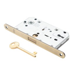 Magnetic lock AGB Polaris BB 85mm Old Brass